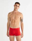 Embossed Icon Holiday Micro Low Rise Trunk Red XL