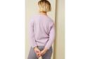 Emerge Merino Rib Boatneck Sweater Lilac - XXL