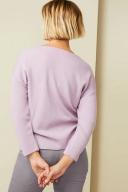 Emerge Merino Rib Boatneck Sweater - Navy - Womens - Size L - Ezibuy