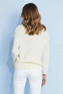 Emerge Merino Rib Boatneck Sweater - Navy - Womens - Size S - Ezibuy