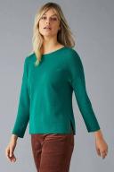 Emerge Merino Rib Boatneck Sweater - Ultramarine - Womens - Size L - Ezibuy