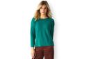 Emerge Merino Rib Boatneck Sweater - Ultramarine - Womens - Size L - Ezibuy