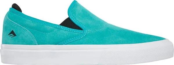 Emerica Mens Skate Shoes Wino G6 Slip-on Aqua
