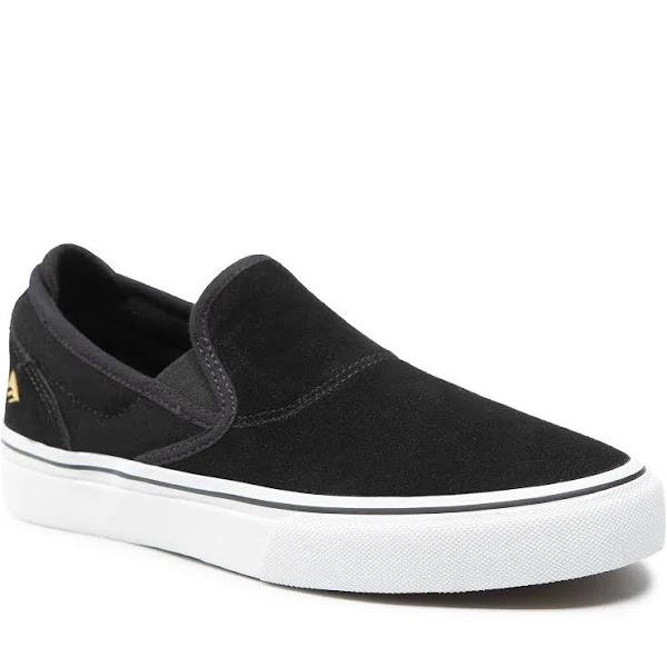Emerica Shoes Wino G6 Slip On (black/white/gold)