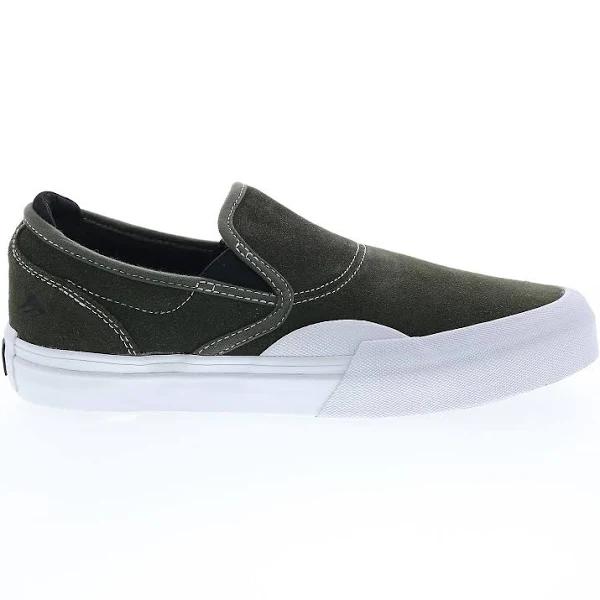 Emerica Wino G6 Slip On, Olive-White / 9