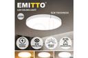 EMITTO 3-Colour Ultra-thin 5cm LED Ceiling Light Modern Surface Mount 108W