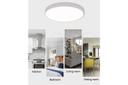 EMITTO 3-Colour Ultra-thin 5cm LED Ceiling Light Modern Surface Mount 108W
