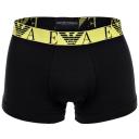 Emporio Armani 3 Pack Monogram Logo Trunks, Size XL, Black