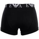 Emporio Armani 3 Pack Monogram Logo Trunks, Size XL, Black