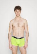 Emporio Armani 3 Pack Monogram Logo Trunks, Size XL, Black