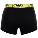 Emporio Armani 3 Pack Monogram Logo Trunks, Size XL, Black