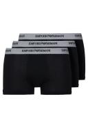 Emporio Armani Black Cotton Underwear