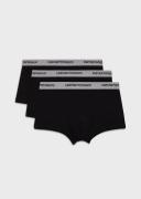 Emporio Armani Black Cotton Underwear