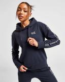 Emporio Armani EA7 Overhead Hooded Tape Tracksuit - Blue - XS