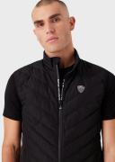 Emporio Armani - Premium Shield Packable Gilet, 100% Polyester, Black, Size: XXL
