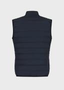 Emporio Armani - Premium Shield Packable Gilet, 100% Polyester, Navy Blue, Size: XXL