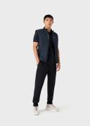 Emporio Armani - Premium Shield Packable Gilet, 100% Polyester, Navy Blue, Size: XXL