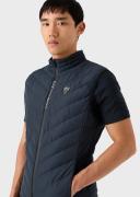 Emporio Armani - Premium Shield Packable Gilet, 100% Polyester, Navy Blue, Size: XXL