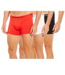 Emporio Armani Pure Cotton Boxer Brief 3-Pack White/Red/Black