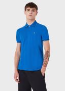 Emporio Armani Short Sleeved Polo T Shirt Blue