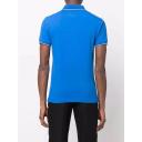 Emporio Armani Short Sleeved Polo T Shirt Blue