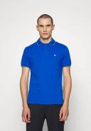 Emporio Armani Short Sleeved Polo T Shirt Blue