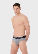Emporio Armani - Soft Modal Briefs, 90% Modal 10% Elastane, Gray, Size: XL