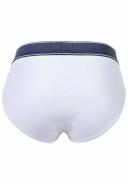 Emporio Armani - Two-Pack of Endurance Logo Briefs, 95% Cotton 5% Elastane, White, Size: L