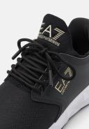 Emporio Armani - Ultimate C2 Kombat Sneakers, 100% Polyester, Black Logo, Size: 9.5