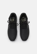Emporio Armani - Ultimate C2 Kombat Sneakers, 100% Polyester, Black Logo, Size: 9.5