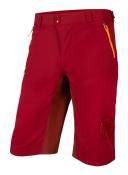 Endura MT500 Spray Shorts Red - XL