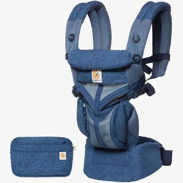 Ergobaby Omni 360 Cool Air Mesh Baby Carrier - Blue Blooms