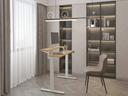 Ergolux Standing Split Desk (Natural/White)