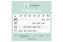 ergoPouch Cocoon Swaddle Bag 1.0 TOG Shells 3-6M