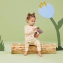 ergoPouch Long Sleeve Pyjamas 0.2 TOG, Critters / 4 Y