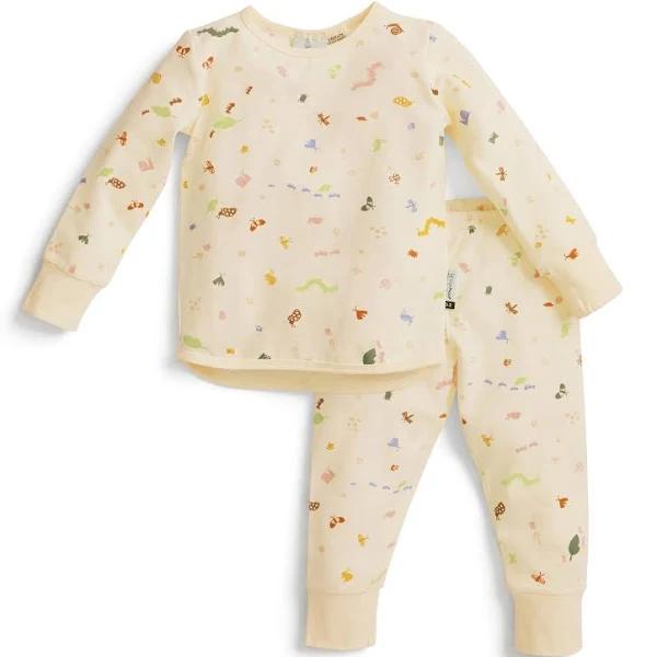 ergoPouch Long Sleeve Pyjamas 0.2 TOG, Critters / 4 Y