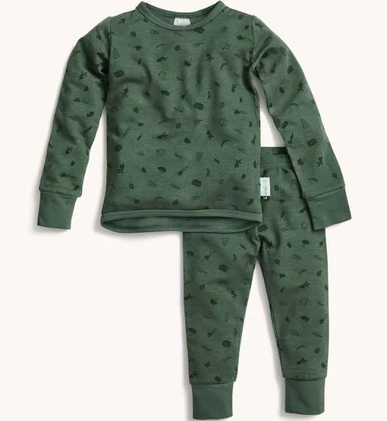 ergoPouch Long Sleeve Pyjamas 1.0 Tog - Veggie Patch / 3 Years