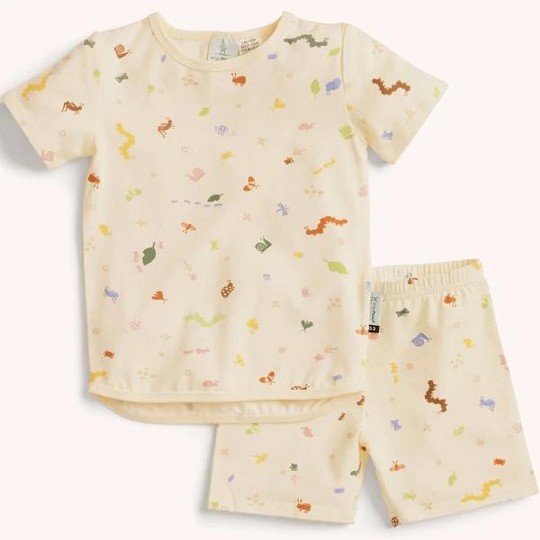 ergoPouch Short Sleeve Pyjamas 0.2 TOG, Critters / 2 Y