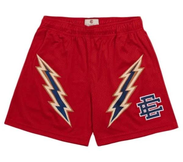 Eric Emanuel EE Basic Lightning Bolt Short Red/Copper/Blue