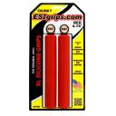 ESI XL 6.75" Chunky Silicone Grips (Colour: Red)