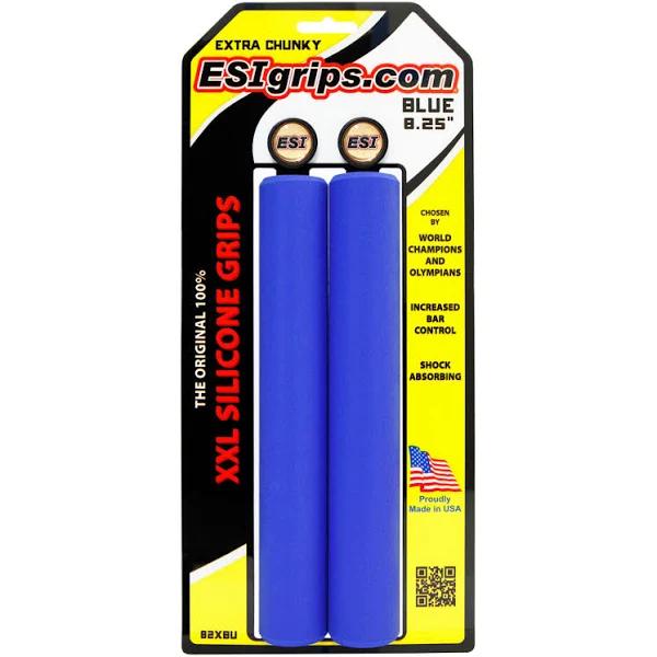 ESI XXL 8.25" Extra Chunky Silicone Grips - Blue
