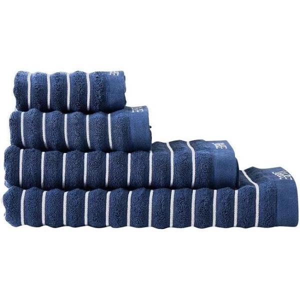 Esprit Seville Bath Towel Range Blue Navy Bath Mat