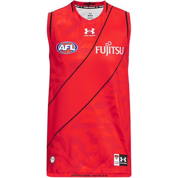 Essendon Bomber 2023 Mens Away Guernsey Red S