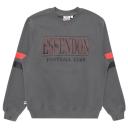 Essendon Bombers AFL Womens Stripe Sleeve Crew