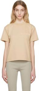 Essentials Beige Crewneck T-Shirt