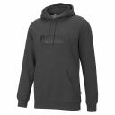 Essentials Big Logo Men's Hoodie in Black, Size XL, Cotton by Puma