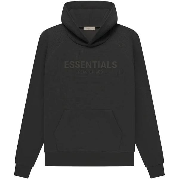 Essentials Gray Raglan Hoodie