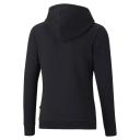 Essentials Logo Hoodie - Girls 8-16 Years in Black, Size 6, Cotton by Puma