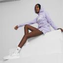 Essentials Logo Hoodie - Girls 8-16 Years in Vivid Violet, Size 5, Cotton by Puma