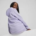 Essentials Logo Hoodie - Girls 8-16 Years in Vivid Violet, Size 5, Cotton by Puma